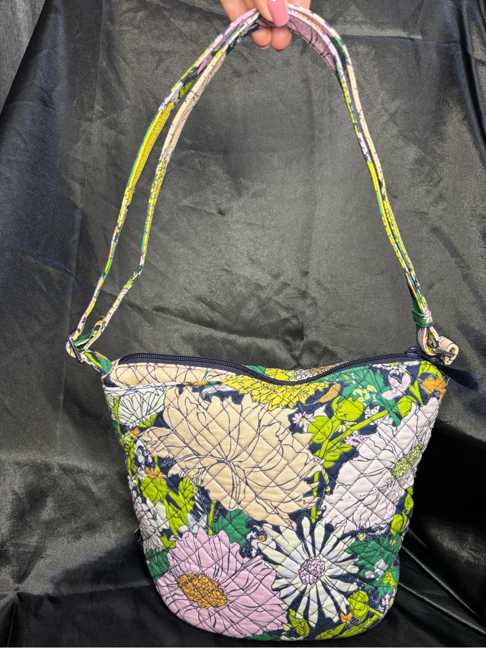 Vera Bradley Slouchy Bucket Shoulder Bag